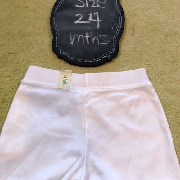 The Children's Place White Kids Shorts - Picture 5 of 5